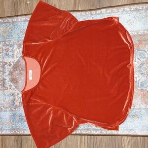 Madewell Butterfly Velvet Top